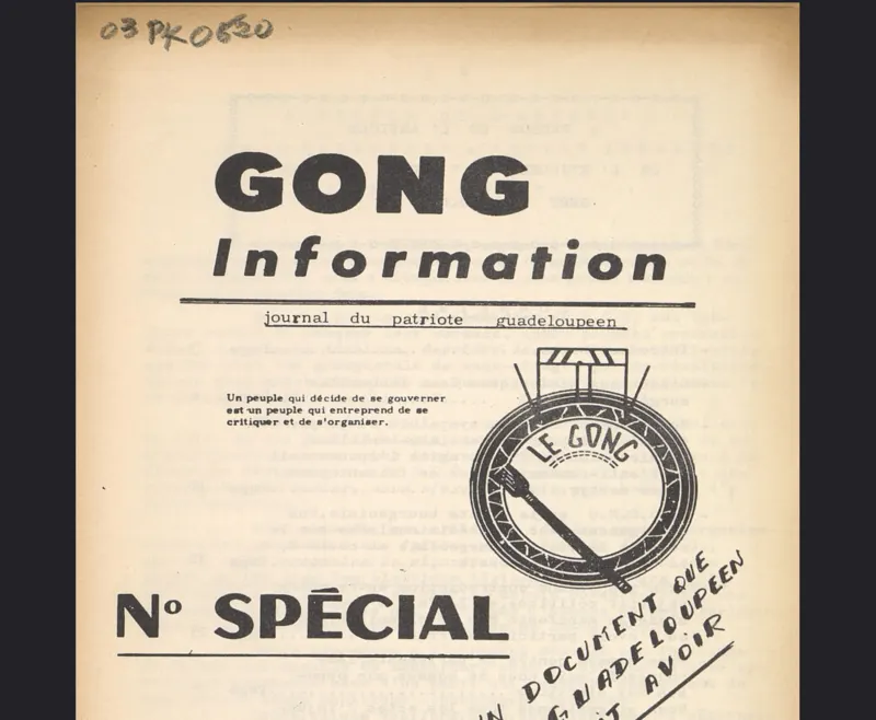 Couverture de Gong-Information n° spécial